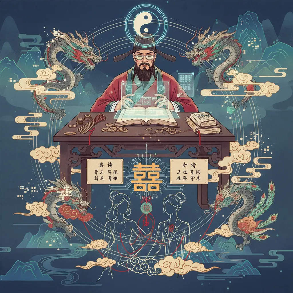 八字合婚 - 周易占卜