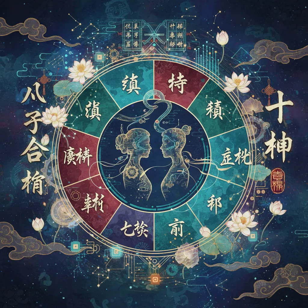 八字合婚 - 十神