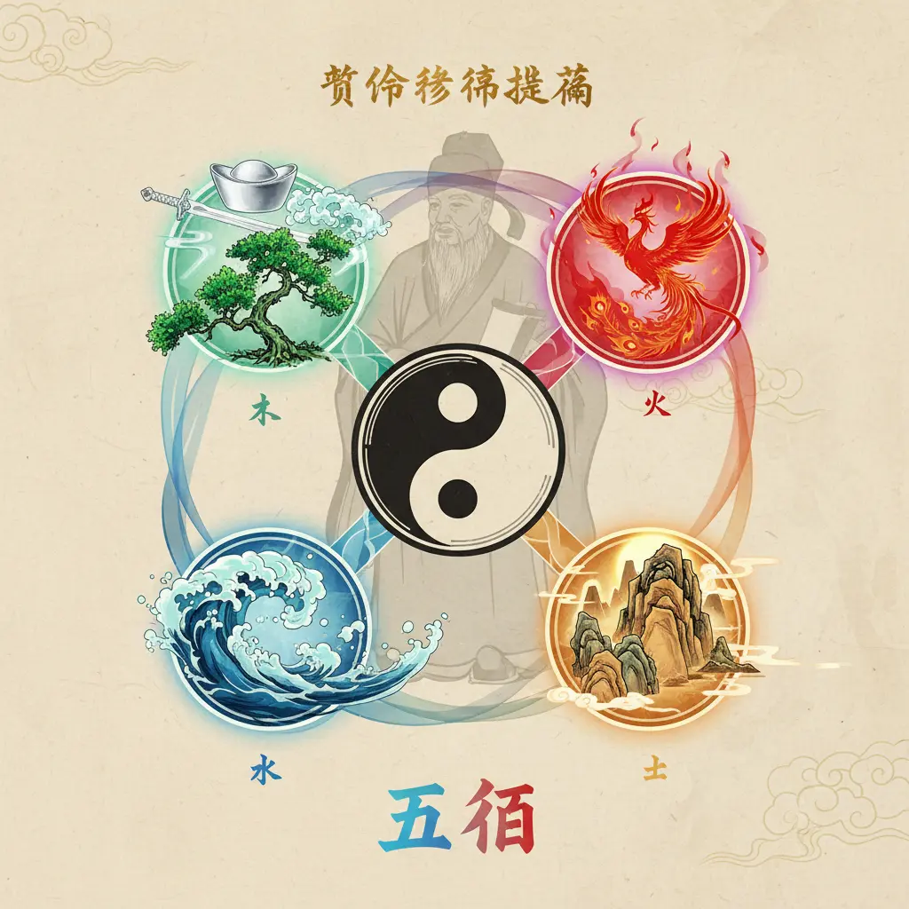 算命師傅推薦 - 五行